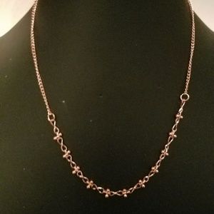 Infinity & know necklace